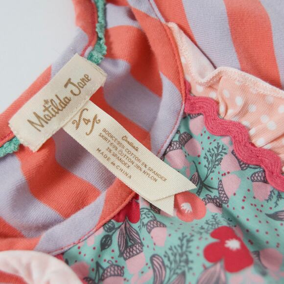 Matilda Jane Jacelyn Shasta Sleeveless Top Friends Forever Collection Size 4 - Picture 5 of 7